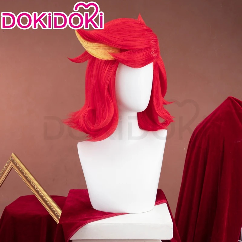 3,v;5'h\8/Tersedia Wig Anime D - Anime Cosplay With Red Hair ulasan dan harga