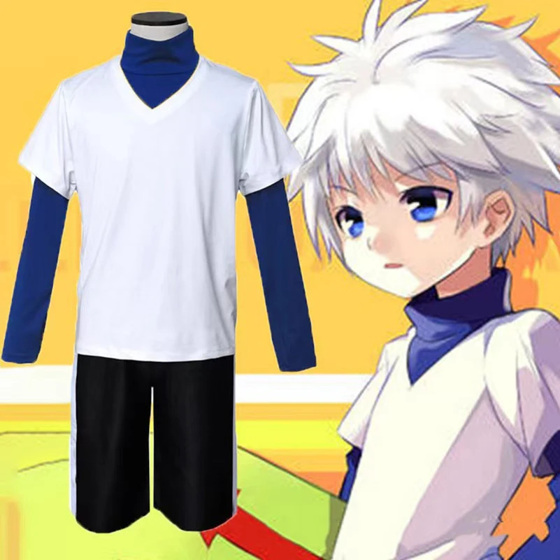 Kostum Cosplay Anime Killua Zo - Cosplay Anime Killua Zoldyck ulasan dan harga