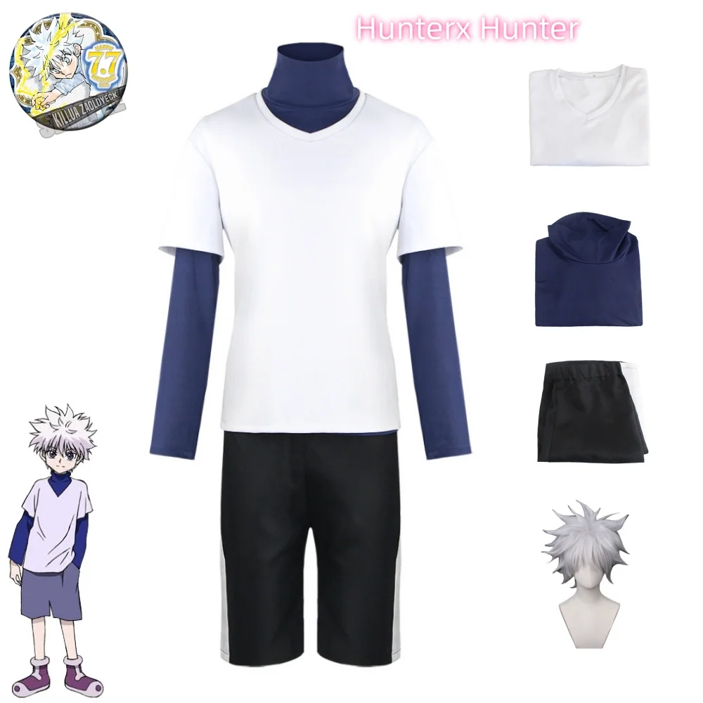 Kostum Cosplay Hunter X Hunter - Cosplay Anime Killua Zoldyck ulasan dan harga