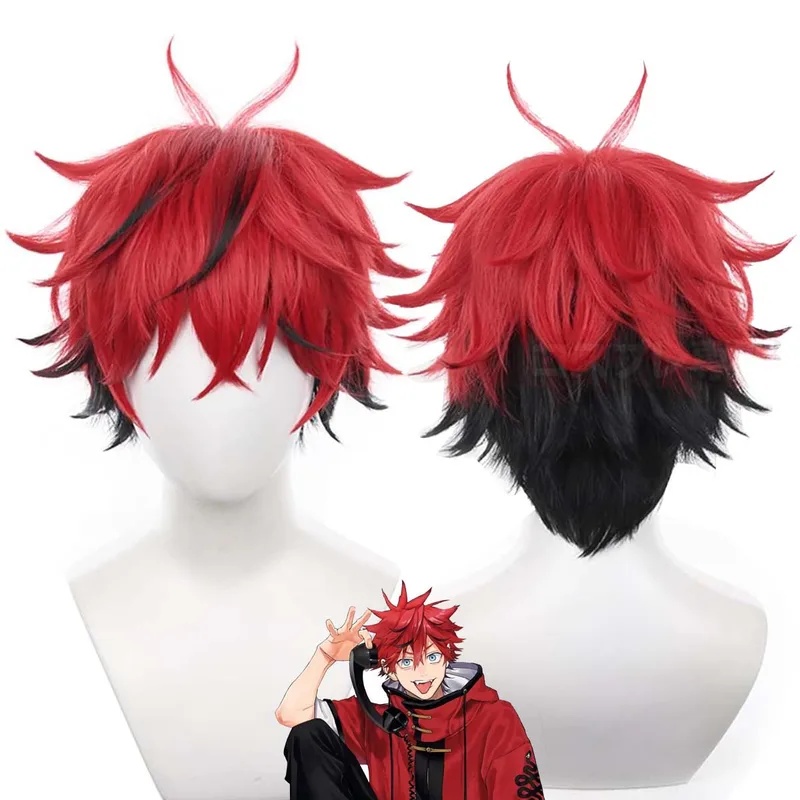 Le Cool 2026 Barang Berkualita - Anime Cosplay With Red Hair ulasan dan harga