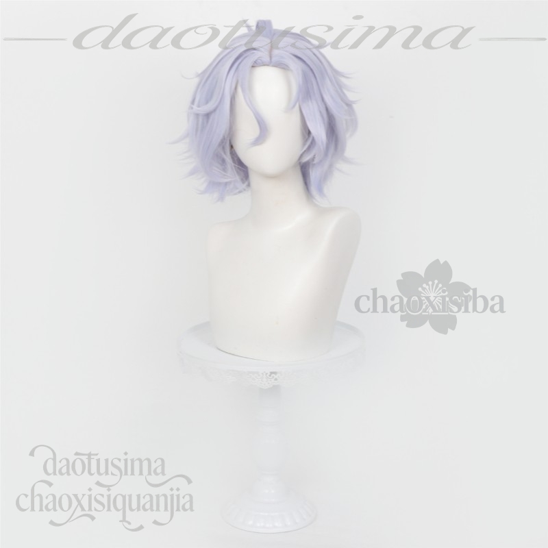 Kostum Cosplay Anime Genshin I - Cosplay Anime White Hair ulasan dan harga