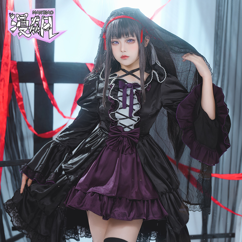 Kostum Cosplay Akemi Homura Pa - Anime Cosplay Diy ulasan dan harga