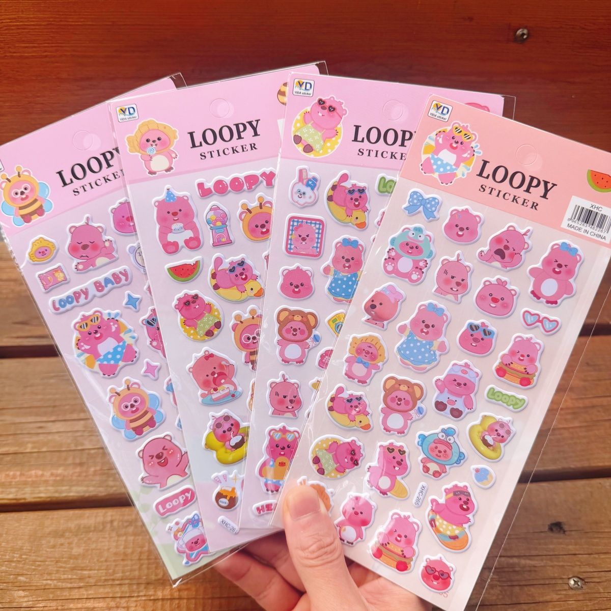 Stiker Busa 3D Lucu Loopy Anim - Anime Cosplay Diy ulasan dan harga