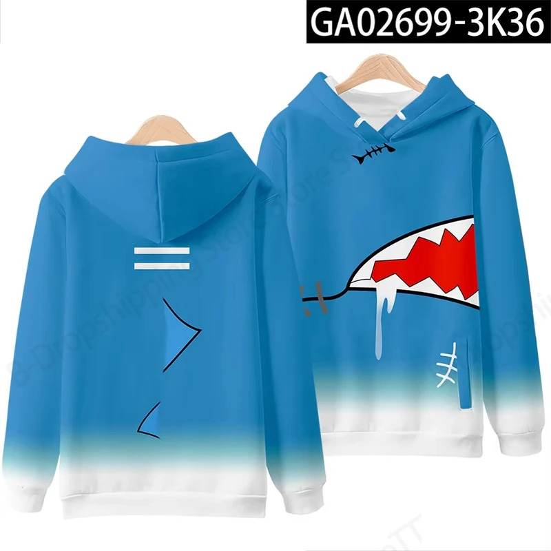 Gawr Gura Anime Cosplay Hoodie - Cosplay Anime Basic ulasan dan harga