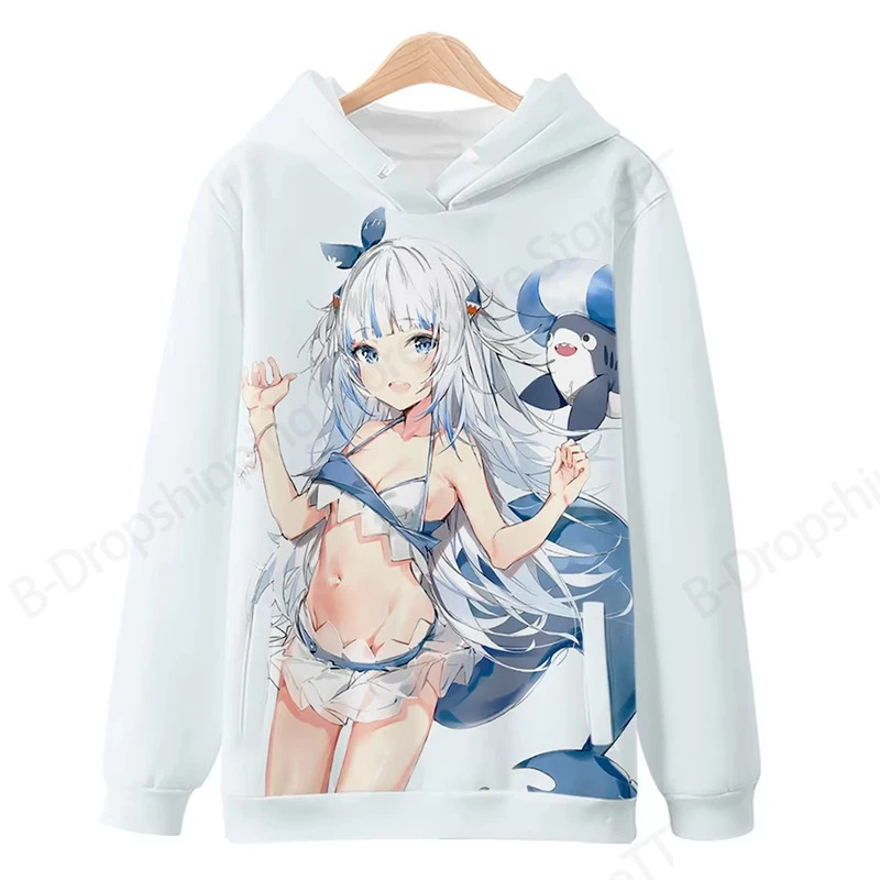 Gawr Gura Anime Cosplay Hoodie - Cosplay Anime Basic ulasan dan harga