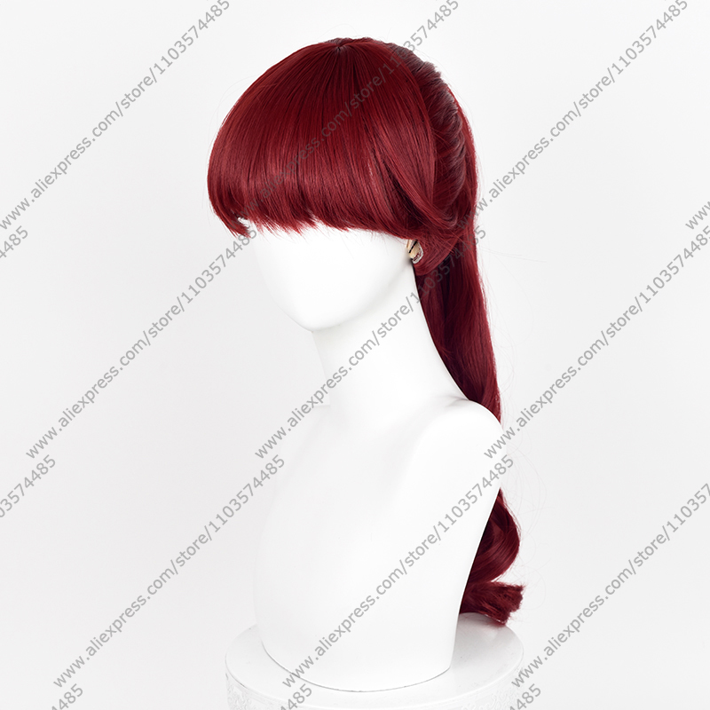 Wig Cosplay Anime Kasumi Yoshi - Anime Cosplay With Red Hair ulasan dan harga