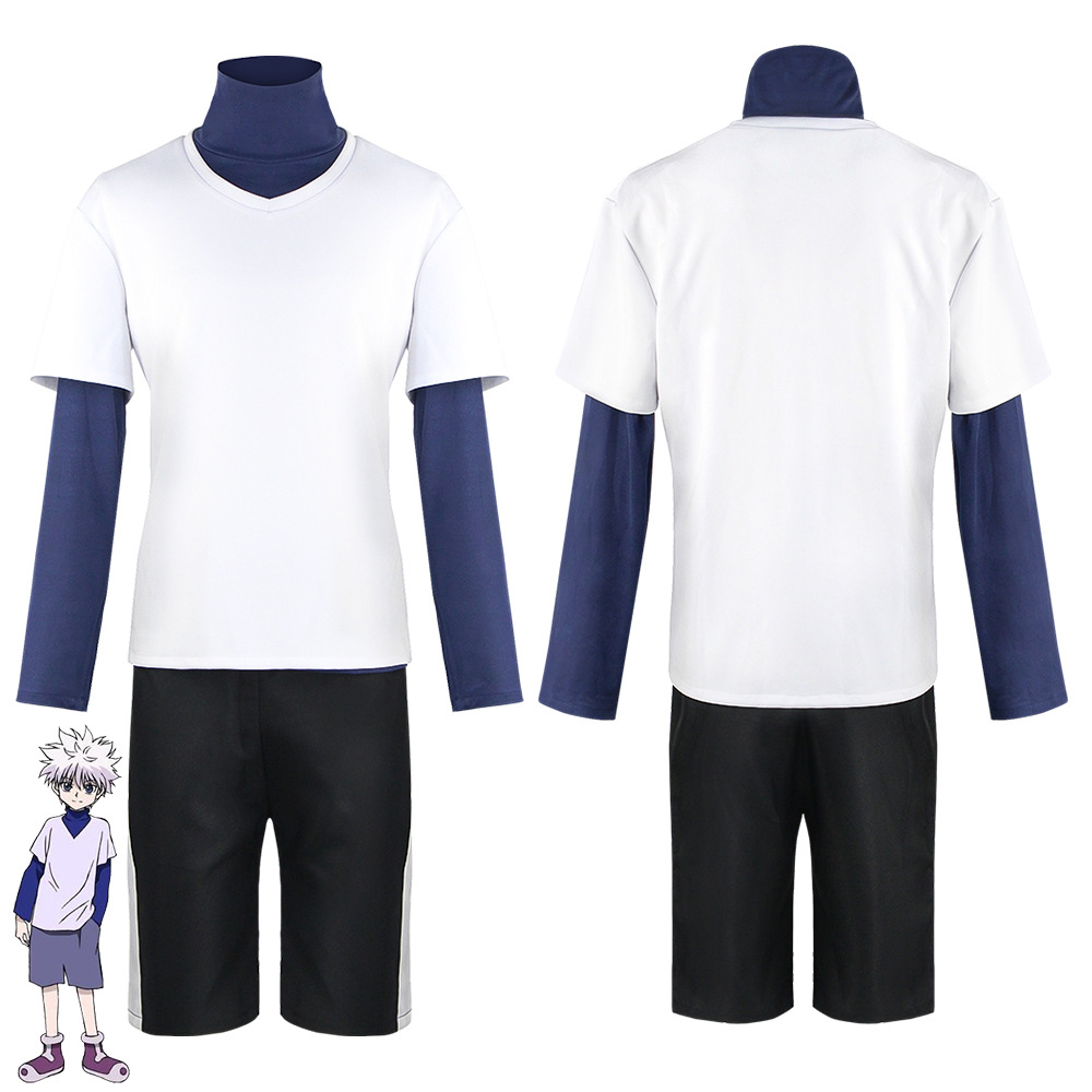 Kostum Cosplay Anime Killua Zo - Cosplay Anime Killua Zoldyck ulasan dan harga