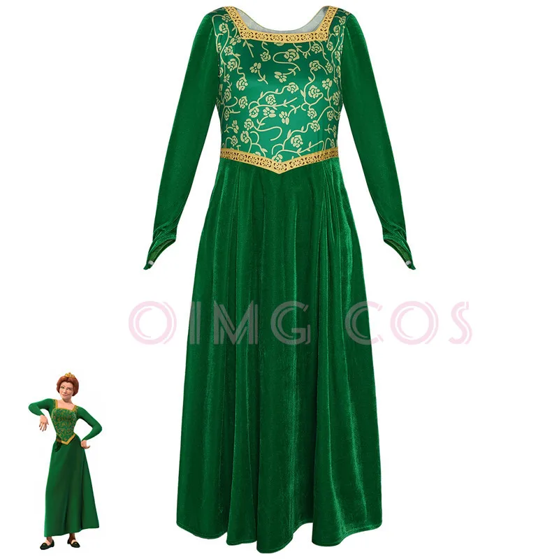 Kostum Cosplay Putri Fiona Ser - Anime Cosplay Dress For Women ulasan dan harga